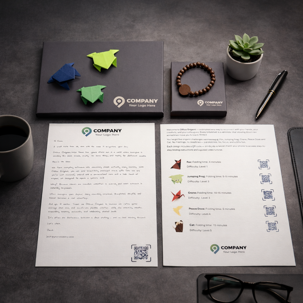 Contactless Payment Bracelet, Origami & Letter