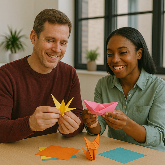Office Origami + Hamper