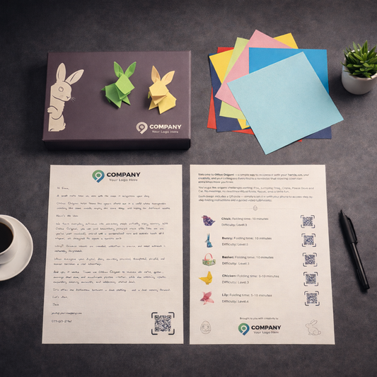 Easter Origami Pack + Robot-written Letter Creative Kit