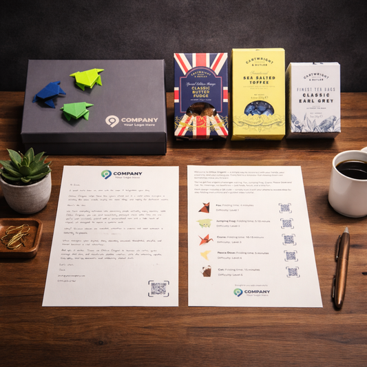Origami Treats: Fudge, Toffee, Tea & Letter