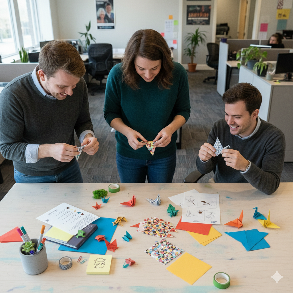 Office Origami + Letter