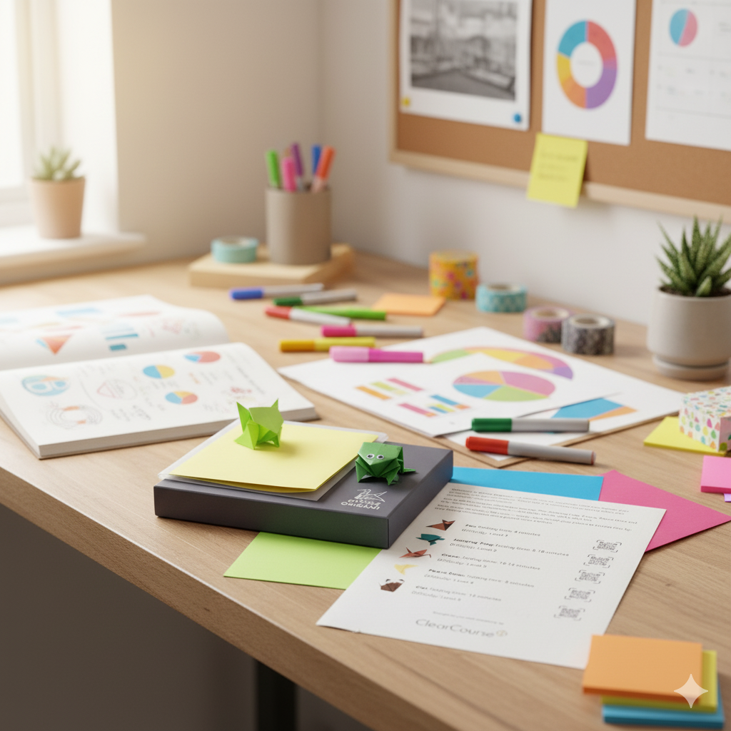 Office Origami + Hamper