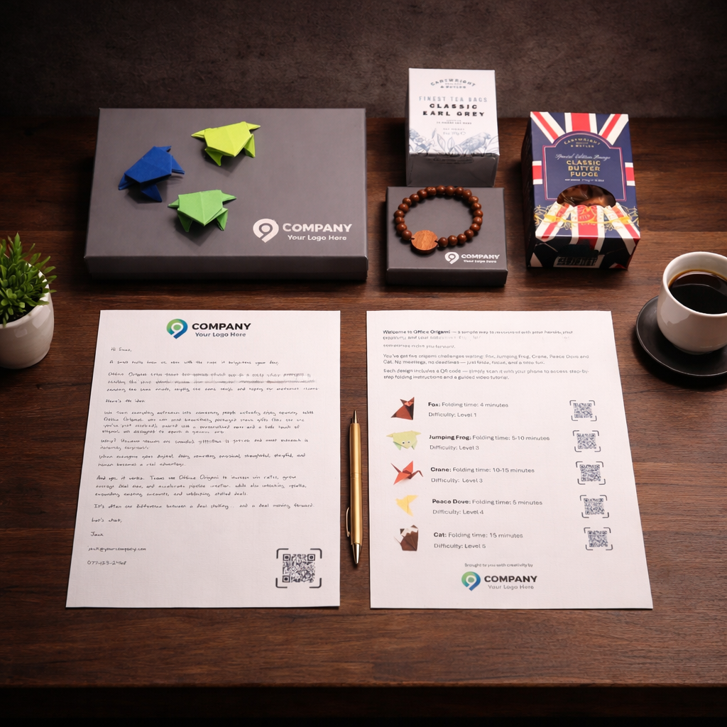 Contactless Payment Bracelet, Origami, Treats & Letter